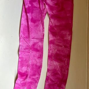 NWT Hot Pink FP Movement Tie Die Leggings XS/S